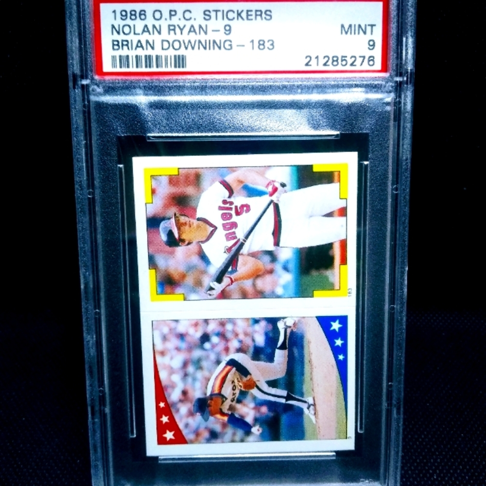 Nolan Ryan / Brian Downing 1986 O Pee Chee